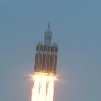 Старт космического корабля Орион
